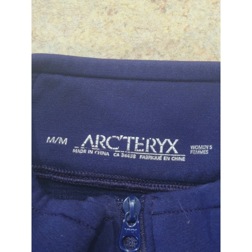 Arc'teryx Women's Kadem 1/4 Zip Lightweight Performance Base Layer Mock Neck M - Picture 7 of 9